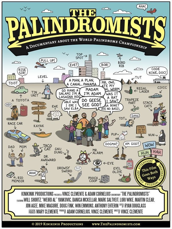 Постер The Palindromists